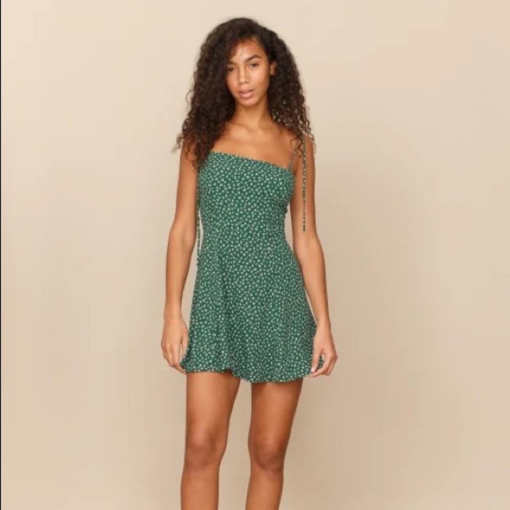 Reformation Bisque Dress